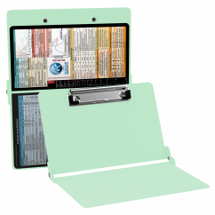 WhiteCoat Clipboard® - Mint Critical Care Edition